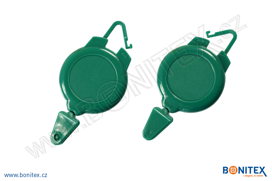 roller-k-uchycení-karty-samonavijeci-ski-areal-pass-plast-abs-zeleny-bonitex